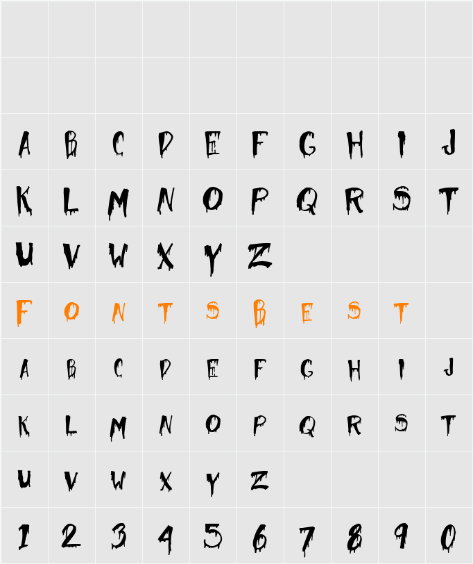 Halloween Too Character Map