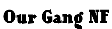 Our Gang NF Font Image