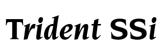 Trident SSi Font Image