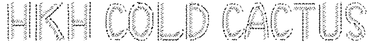 HKH Cold Cactus Font Image