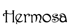 Hermosa Font Image