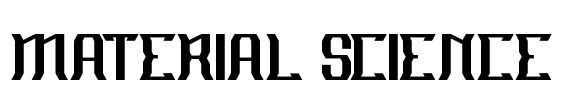 MATERIAL SCIENCE