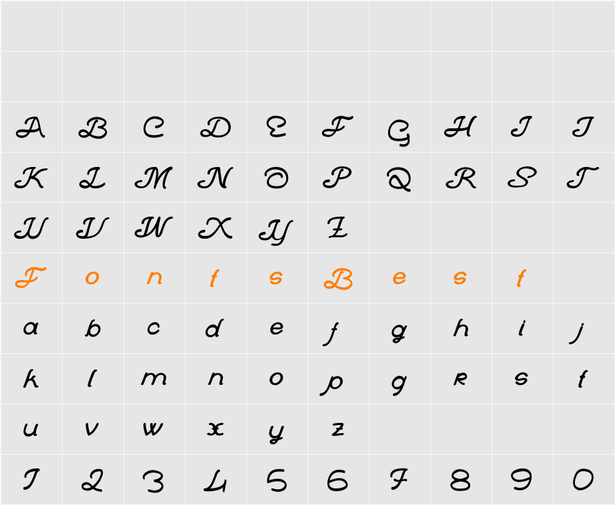 La Bande En Baskets Character Map