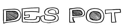Des Pot Font Image