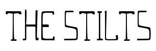 THE STILTS Font Image