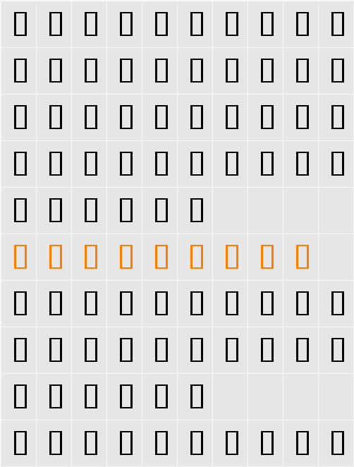 JS Machaas Character Map