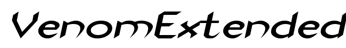 VenomExtended Font Image