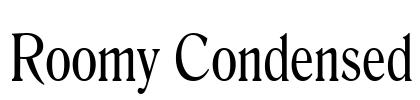 Roomy Condensed