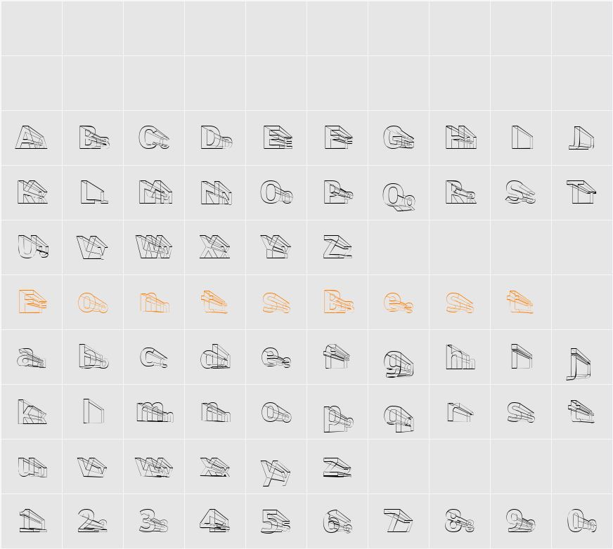 Erectlorite Light Character Map