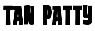 Tan Patty Font Image