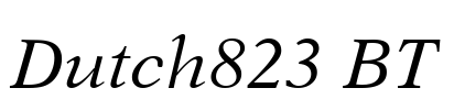Dutch823 BT