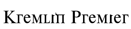 Kremlin Premier Font Image