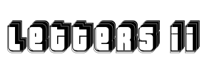 Letters II Font Image