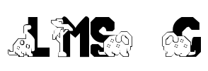 LMS Conradasaur Font Image