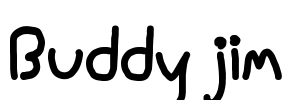 Buddy jim Font Image