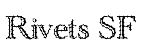 Rivets SF Font Image