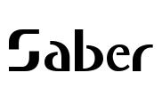 Saber Font Image