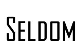Seldom Font Image