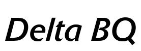 Delta BQ Font Image