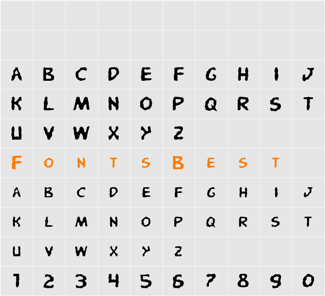Pandemonious Puffery Light Character Map