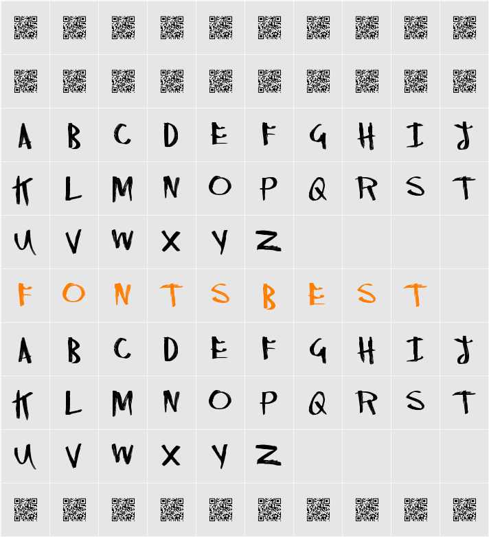 RightyMarks Character Map