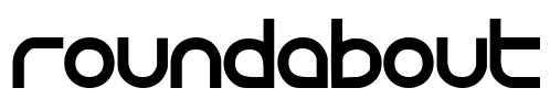 roundabout Font Image