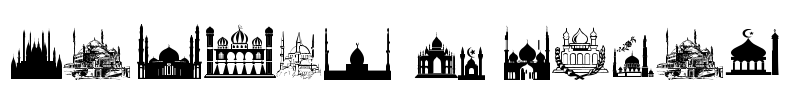 Masjid Al Imran Font Image