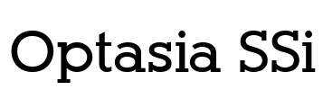 Optasia SSi Font Image