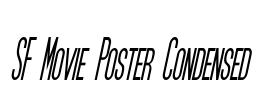 SF Movie Poster Condensed