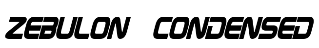 Zebulon Condensed