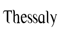 Thessaly Font Image