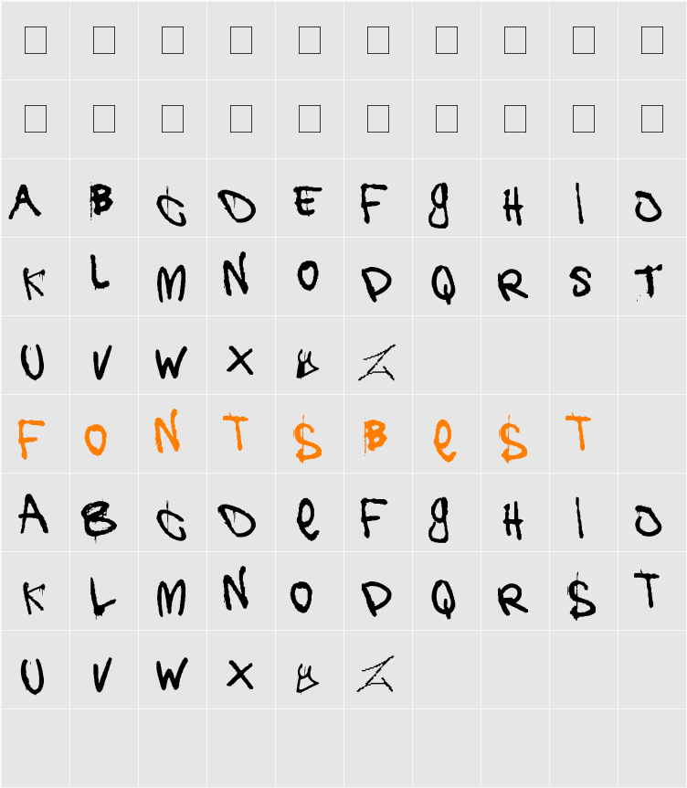 the battle Character Map