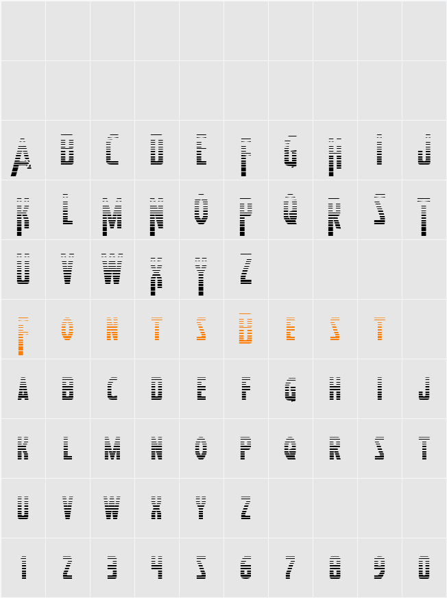 Heroes Assemble Gradient Character Map