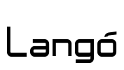 Langó Font Image