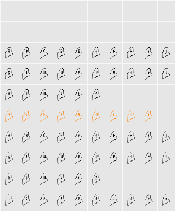 pf_me-outlined Character Map