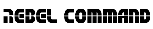 Rebel Command Font Image
