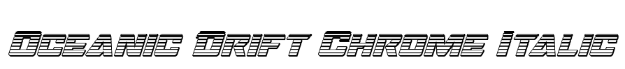 Oceanic Drift Chrome Italic