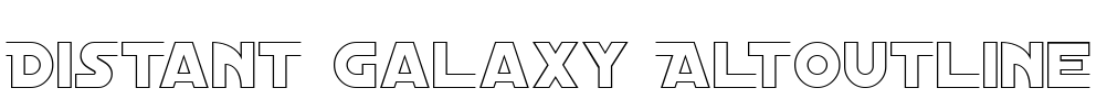 Distant Galaxy AltOutline