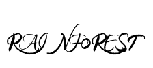 RAINFOREST Font Image