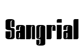 Sangrial Font Image