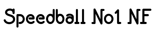 Speedball No1 NF