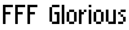 FFF Glorious Font Image