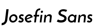 Josefin Sans