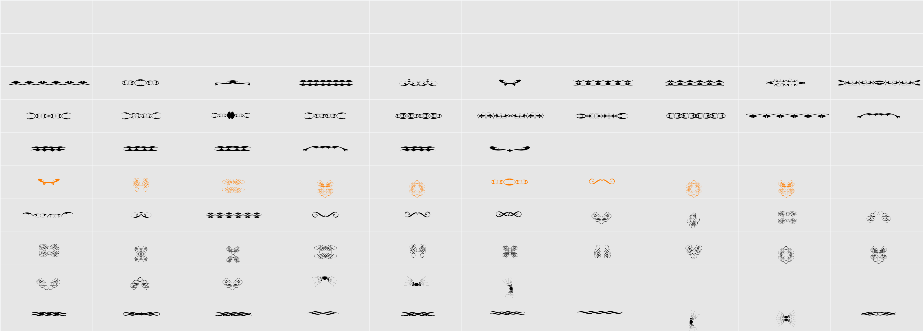 Tribalism Free Character Map