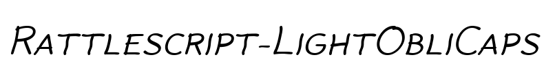 Rattlescript-LightObliCaps
