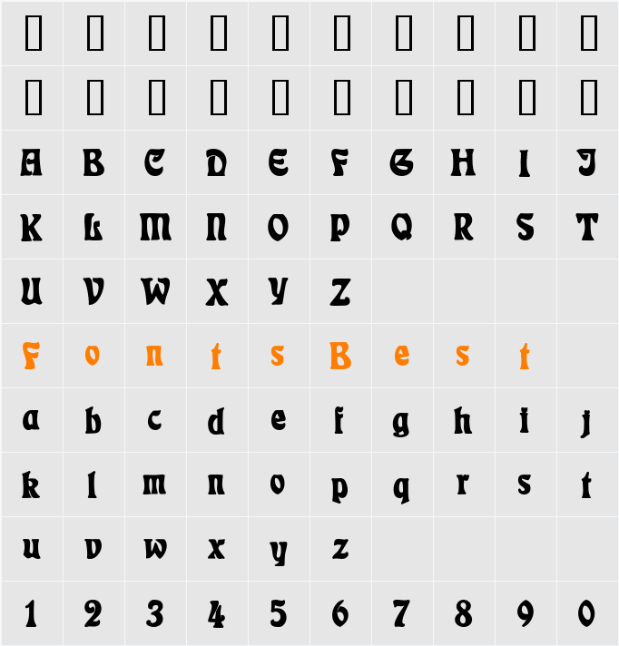 DeauvilleSSK Character Map