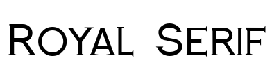 Royal Serif Font Image