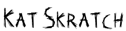 Kat Skratch Font Image