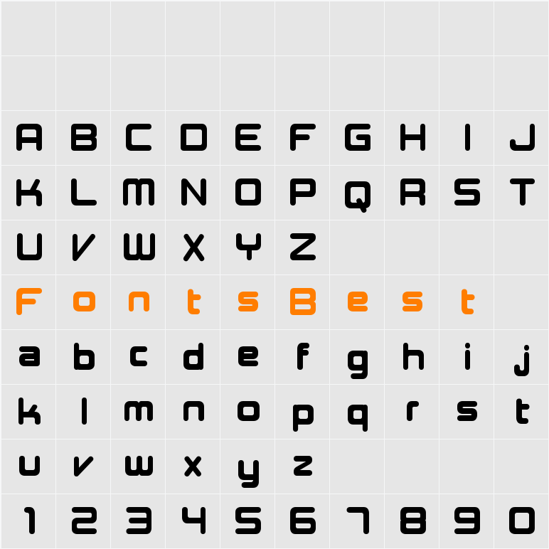 Presario Text Character Map