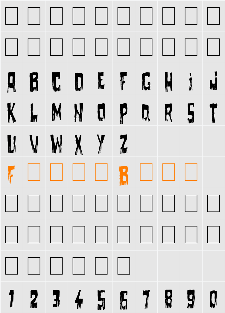 Come With Me Character Map